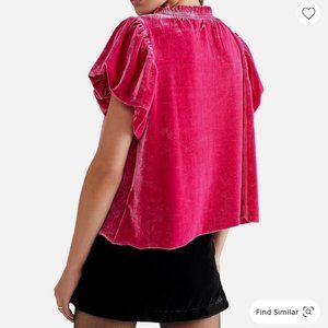 Free People- Velvet Blouse